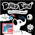 DITTY BIRD - BLACK AND WHITE ANIMALS.  