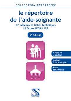 REPERTOIRE DE L'AIDE SOIGNANTE 2E ED