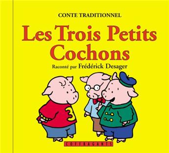 LES TROIS PETITS COCHONS (CD+LIVRET)