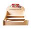 PLV : PRESENTOIR DE COMPTOIR EN BOIS VIDE
