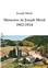 MÉMOIRES DE JOSEPH MÉRAL - 1902-1924