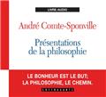 PRÉSENTATIONS DE LA PHILOSOPHIE  