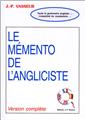 MÉMENTO DE L'ANGLISISTE VERSION COMPLÈTE  