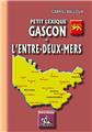 PETIT LEXIQUE GASCON DE L'ENTRE-DEUX-MERS  