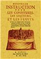 INSTRUCTION POUR LES CONFITURES, LES LIQUEURS...  