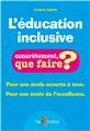 L´ÉDUCATION INCLUSIVE  