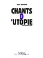 CHANTS D´UTOPIE  