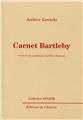 CARNET BARTLEBY  