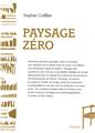 PAYSAGE ZERO  