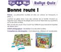 RALLYE QUIZZ HELLO MAESTRO BONNE ROUTE  