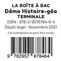 DÉMO KIT´BAC D´HISTOIRE-GÉOGRAPHIE TERMINALE.  