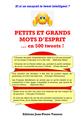 PETITS ET GRANDS MOTS D´ESPRIT  