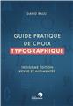 GUIDE PRATIQUE DE CHOIX TYPOGRAPHIQUE  