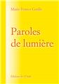 PAROLES DE LUMIÈRE  