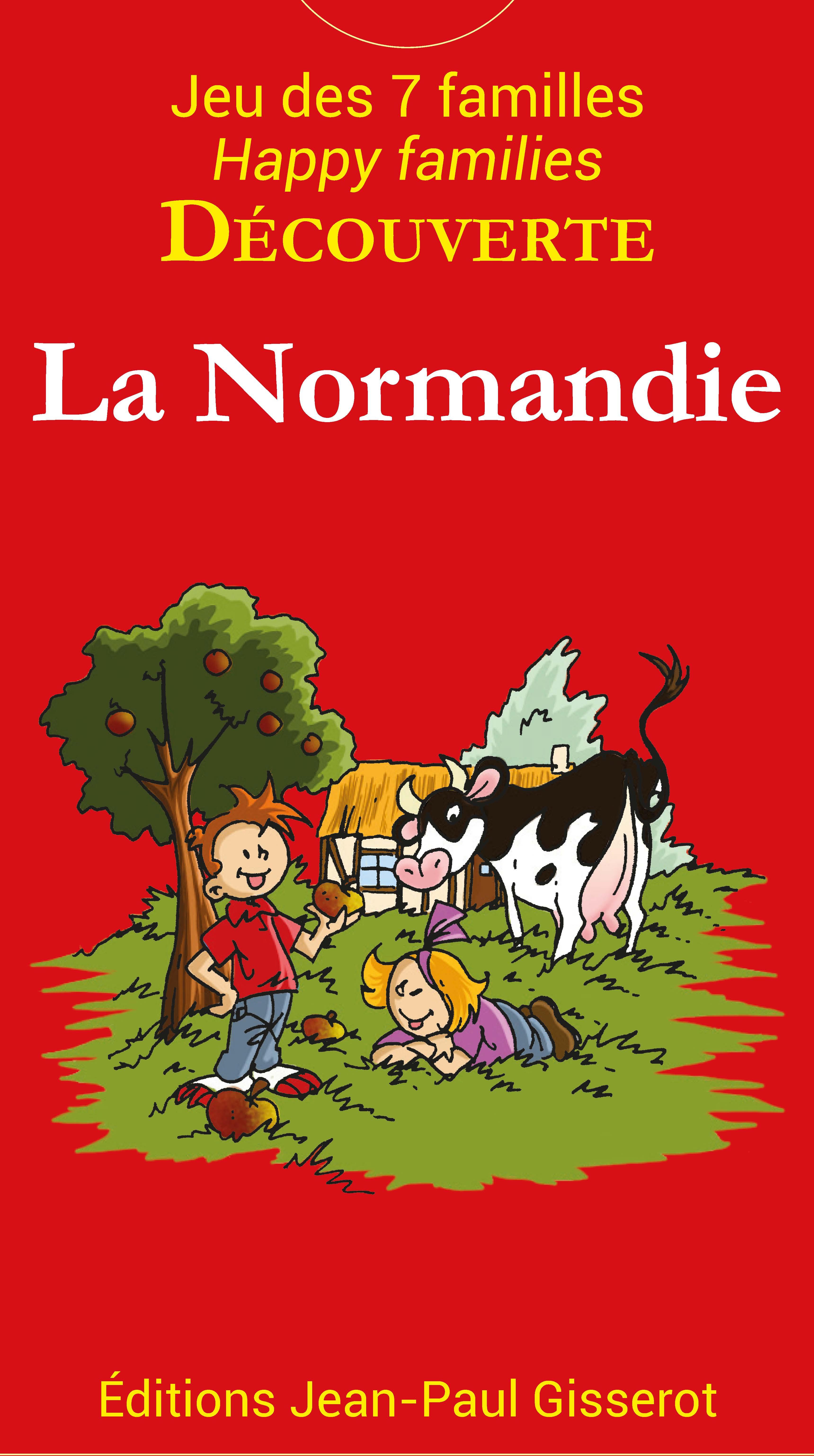 JEU DES 7 FAMILLES DÉCOUVERTE - LA NORMANDIE JEU DES 7 FAMILLES DÉCOUVERTE - LA NORMANDIE