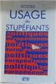 USAGE DE STUPÉFIANTS  