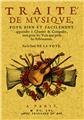 TRAITÉ DE MUSIQUE  
