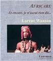 AFRICARE, ET ENCORE JE N'AURAI RIEN DIT...  