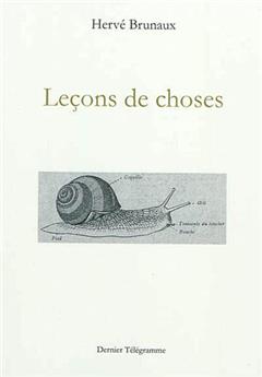 LEÇONS DE CHOSES