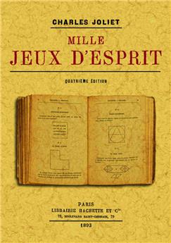 MILLE JEUX D'ESPRIT