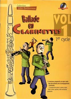 BALLADE CLARINETTE 1ER CYCLE V1-CD