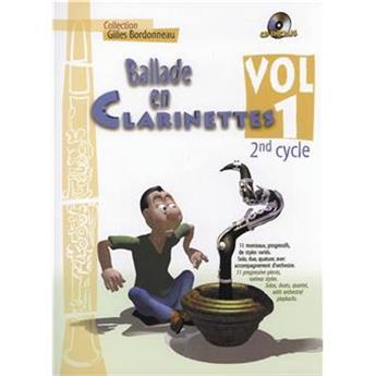 BALLADES CLARINETTE 2EME CYCLE V1-CD