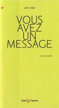 VOUS AVEZ UN MESSAGE