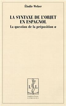 LA SYNTAXE DE L'OBJET EN ESPAGNOL