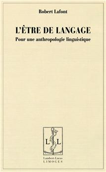 L'ÊTRE DE LANGAGE