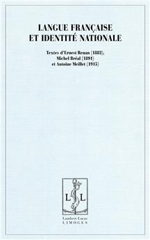 LANGUE FRANÇAISE ET IDENTITÉ NATIONALE