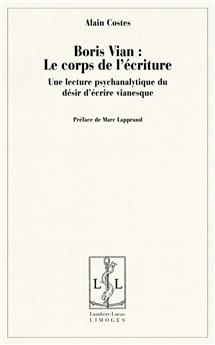 BORIS VIAN LE CORPS DE L'ÉCRITURE