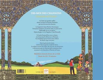 DIS MOI DES CHANSONS DE FRANCE LIVRE  (CD OFFERT)