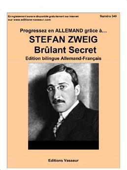 PROGRESSEZ EN ALLEMAND GRÂCE À STEFAN ZWEIG : BRÛLANT SECRET