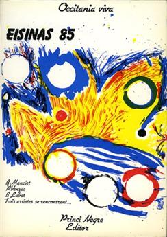 EISINAS 85, B. MANCIET, P.VENZAC, B.LUBAT, TROIS ARTISTES SE RENCONTRENT...