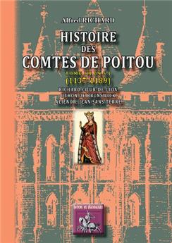 HISTOIRE DES COMTES DE POITOU (1137-1189) (TOME III N.S.)