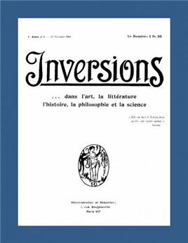 INVERSIONS SUIVI DE L'AMITIÉ - UNE AUTRE HISTOIRE DE LA PREMIÈRE REVUE «GAY» FRANÇAISE