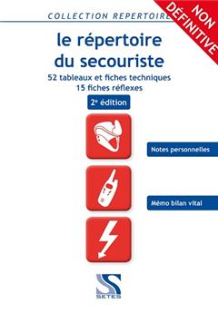 LE REPERTOIRE DU SECOURISTE 2EME ÉDITION