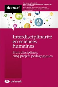 INTERDISCIPLINARITÉ EN SCIENCES HUMAINES