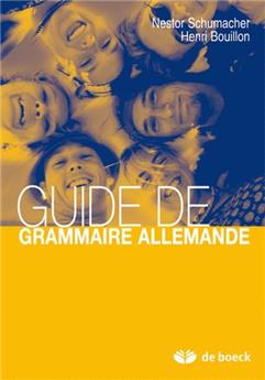 GUIDE DE GRAMMAIRE ALLEMANDE