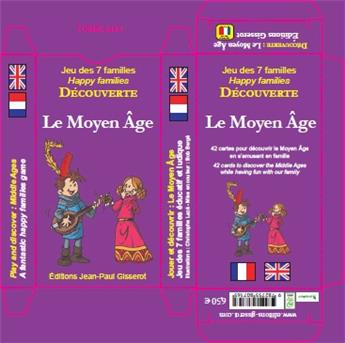 JEUX 7 FAMILLES DECOUVERTE - LE MOYEN AGE