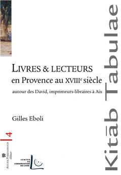LIVRES & LECTEURS EN PROVENCE AU XVIII  SIECLE