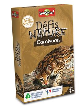 DÉFIS NATURE - CARNIVORES