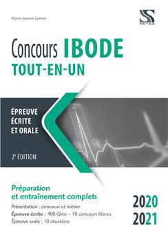 CONCOURS IBODE 2020 -2021 - TOUT-EN-UN