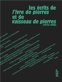 LES ÉCRITS DE L´IVRE DE PIERRES ET DE VAISSEAU DE PIERRES