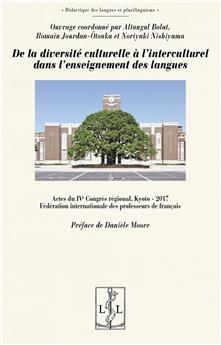 DE LA DIVERSITE CULTURELLE A L INTERCULTUREL DANS L ENSEIGNEMENT DES LANGUES