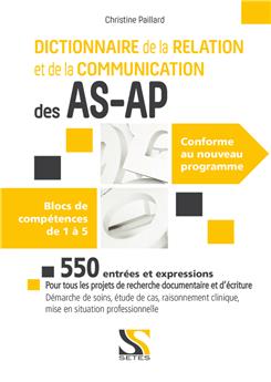 DICTIONNAIRE DE LA RELATION ET LE COMMUNICATION DES AS-AP