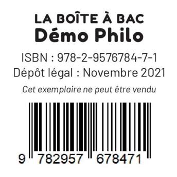 DÉMO KIT´BAC DE PHILOSOPHIE TERMINALE.