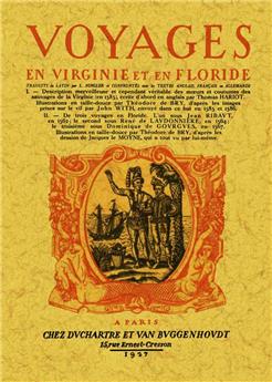 VOYAGES EN VIRGINIE ET EN FLORIDE