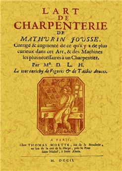 L'ART DE CHARPENTERIE