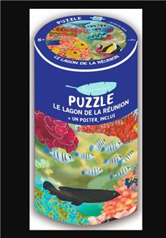 LES ANIMAUX DU LAGON DE LA RÉUNION : PUZZLE 100 PIÈCES